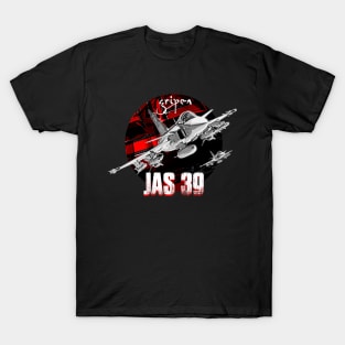 Gripen JAS-39 Swedish Fighterjet T-Shirt